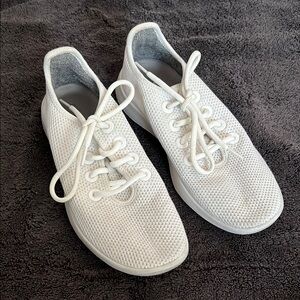 White Allbirds Knit Sneakers